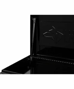 Husky 26 in. W x 12 in. D Standard Duty 4-Drawer Top Tool Chest in Gloss Black -FixPro Store gloss black husky top tool chests hkst98065bk 44 1000