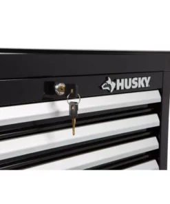 Husky 26 in. W x 12 in. D Standard Duty 4-Drawer Top Tool Chest in Gloss Black -FixPro Store gloss black husky top tool chests hkst98065bk 76 1000