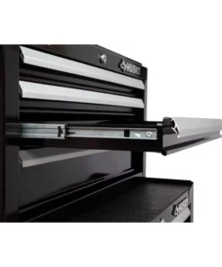 Husky 26 in. W x 12 in. D Standard Duty 4-Drawer Top Tool Chest in Gloss Black -FixPro Store gloss black husky top tool chests hkst98065bk 77 1000