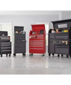 Husky 26 in. W x 12 in. D Standard Duty 4-Drawer Top Tool Chest in Gloss Black -FixPro Store gloss black husky top tool chests hkst98065bk a0 1000