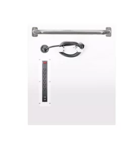 Husky 46 in. W x 24.5 in D Standard Duty 9-Drawer Mobile Workbench Tool Chest with Solid Wood Top in Gloss White 22 Husky 46 in. W x 24.5 in D Standard Duty 9-Drawer Mobile Workbench Tool Chest with Solid Wood Top in Gloss White -FixPro Store gloss white with silver trim husky mobile workbenches hotc4609bj6m 1f 1000