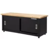 Husky Steel Storage Bench in Black (48 in. W x 20 in. H x 18 in. D) 2 Husky Steel Storage Bench in Black (48 in. W x 20 in. H x 18 in. D) -FixPro Store glossy husky free standing cabinets g4802b us 64 1000