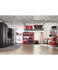 Husky 18.4 in. x 18.4 in. Gray Commercial PVC Garage Flooring Trim Kit -FixPro Store gray husky garage flooring tiles hdtkdg d4 1000