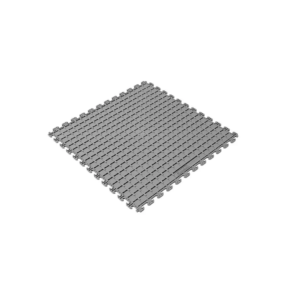 Husky 18.4 in. x 18.4 in. Gray PVC Garage Flooring Tile (6-Pack) 5 Husky 18.4 in. x 18.4 in. Gray PVC Garage Flooring Tile (6-Pack) - Image 3