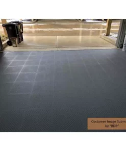 Husky 18.4 in. x 18.4 in. Gray PVC Garage Flooring Tile (6-Pack) 25 Husky 18.4 in. x 18.4 in. Gray PVC Garage Flooring Tile (6-Pack) -FixPro Store gray husky garage flooring tiles hdtrp6dg d4 1000