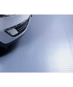 Husky Coin 10 ft. Wide x Your Choice Length Grey Commercial Grade Vinyl Flooring -FixPro Store grey husky garage flooring rolls hk70cn10x1sg 4f 1000