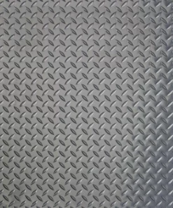 Husky Diamond 10 ft. Wide x Custom Length Grey Commercial Grade Vinyl Flooring