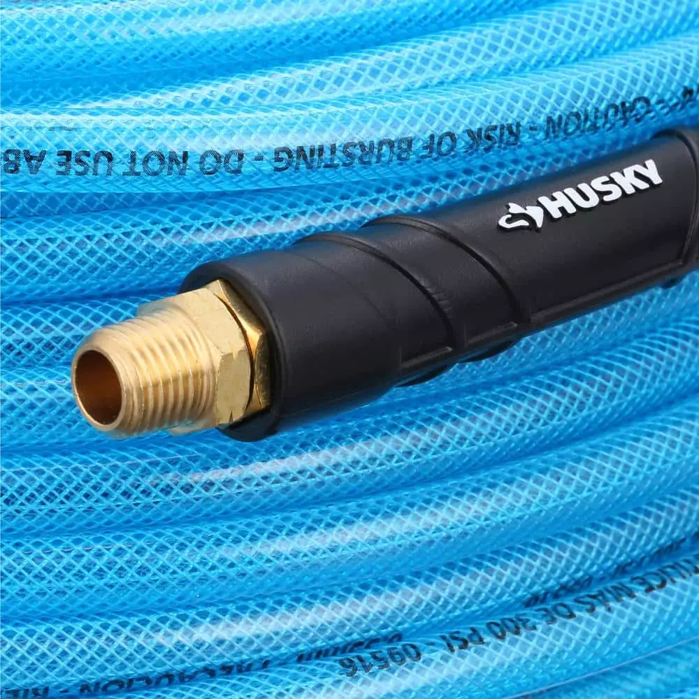 Husky 1/4 in. x 100 ft. Polyurethane Air Hose 4 Husky 1/4 in. x 100 ft. Polyurethane Air Hose - Image 2