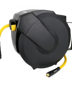 Husky 3/8 in. x 50 ft. Enclosed Hybrid Air Hose Reel -FixPro Store husky air hoses ahr1003 40 1000