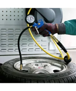 Husky 3/8 in. x 50 ft. Enclosed Hybrid Air Hose Reel -FixPro Store husky air hoses ahr1003 4f 1000