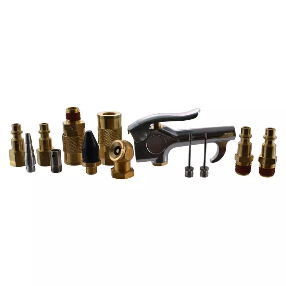 Husky 13-Piece Brass Air-Compressor Accessory Kit 3 Husky 13-Piece Brass Air-Compressor Accessory Kit
