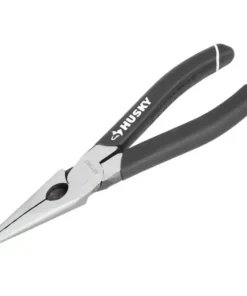 Husky High-Leverage Long Nose Pliers Set (3-Piece) 18 Husky High-Leverage Long Nose Pliers Set (3-Piece) -FixPro Store husky all trades needle nose pliers 1006 c3 1000