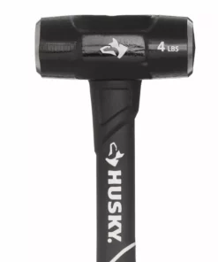 Husky 4 lb. Engineer Hammer with 14 in. Fiberglass Handle -FixPro Store husky axes hd sf4lb 4f 1000