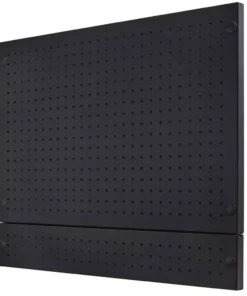 Husky Steel Pegboard Set in Black (28 in. W x 23.5 in H) for Heavy Duty Welded Steel Garage Storage System