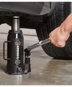 Husky 12-Ton Hydraulic Bottle Jack -FixPro Store husky bottle jacks hpl12b 40 1000