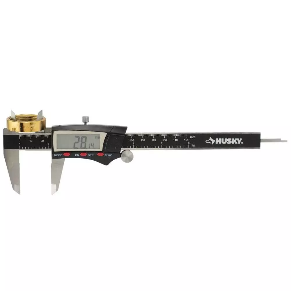 Husky 6 in. 3-Mode Digital Fractional Caliper 10 Husky 6 in. 3-Mode Digital Fractional Caliper - Image 8