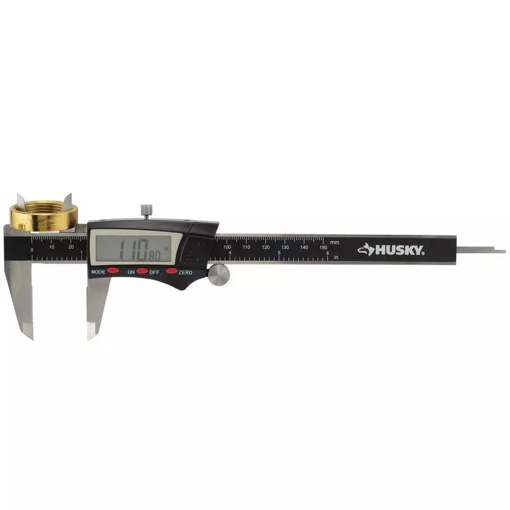 Husky 6 in. 3-Mode Digital Fractional Caliper 12 Husky 6 in. 3-Mode Digital Fractional Caliper - Image 10