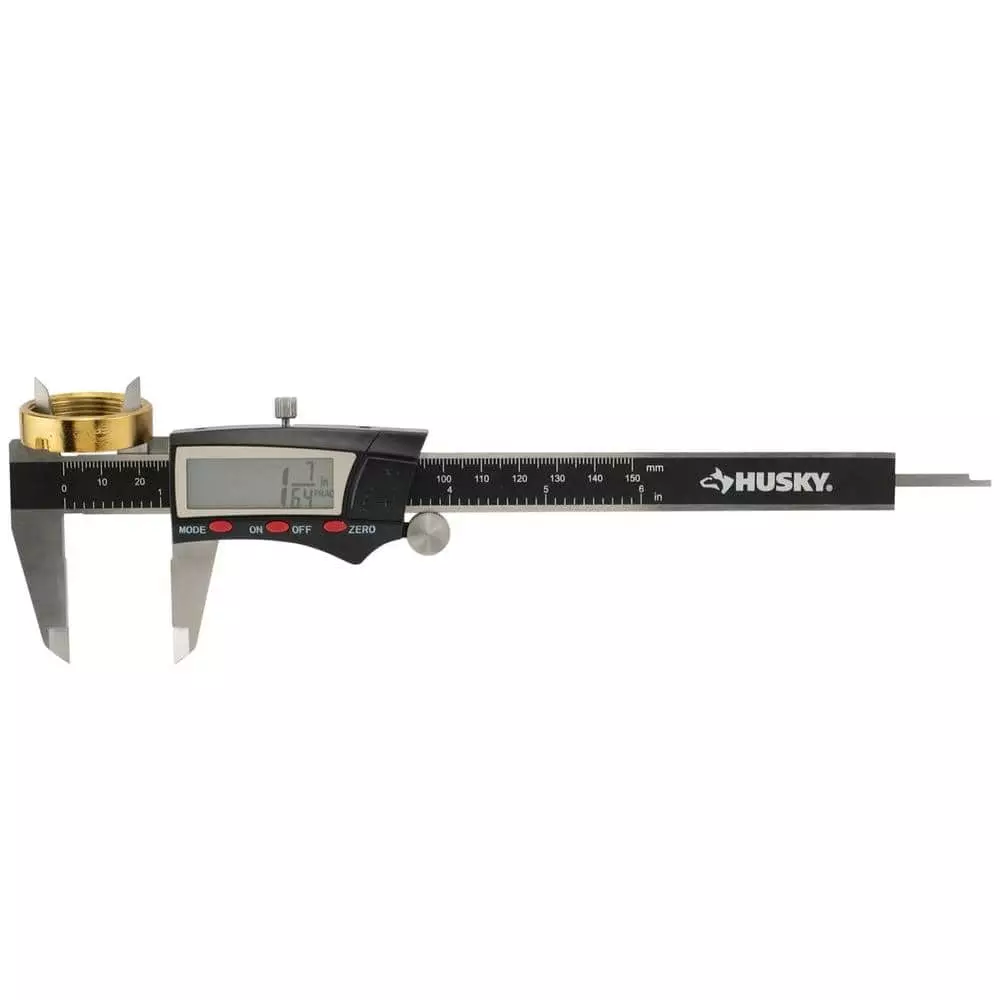 Husky 6 in. 3-Mode Digital Fractional Caliper 11 Husky 6 in. 3-Mode Digital Fractional Caliper - Image 9