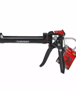 Husky 10 oz. Heavy-Duty High Leverage Drip Free Caulk Gun