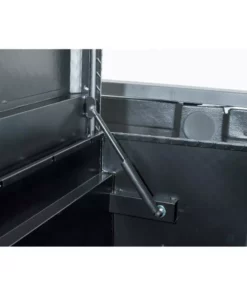 Husky 40.8 in. Matte Black Aluminum Full Size Chest Truck Tool Box -FixPro Store husky chest truck tool boxes 102400 53 01 4f 1000