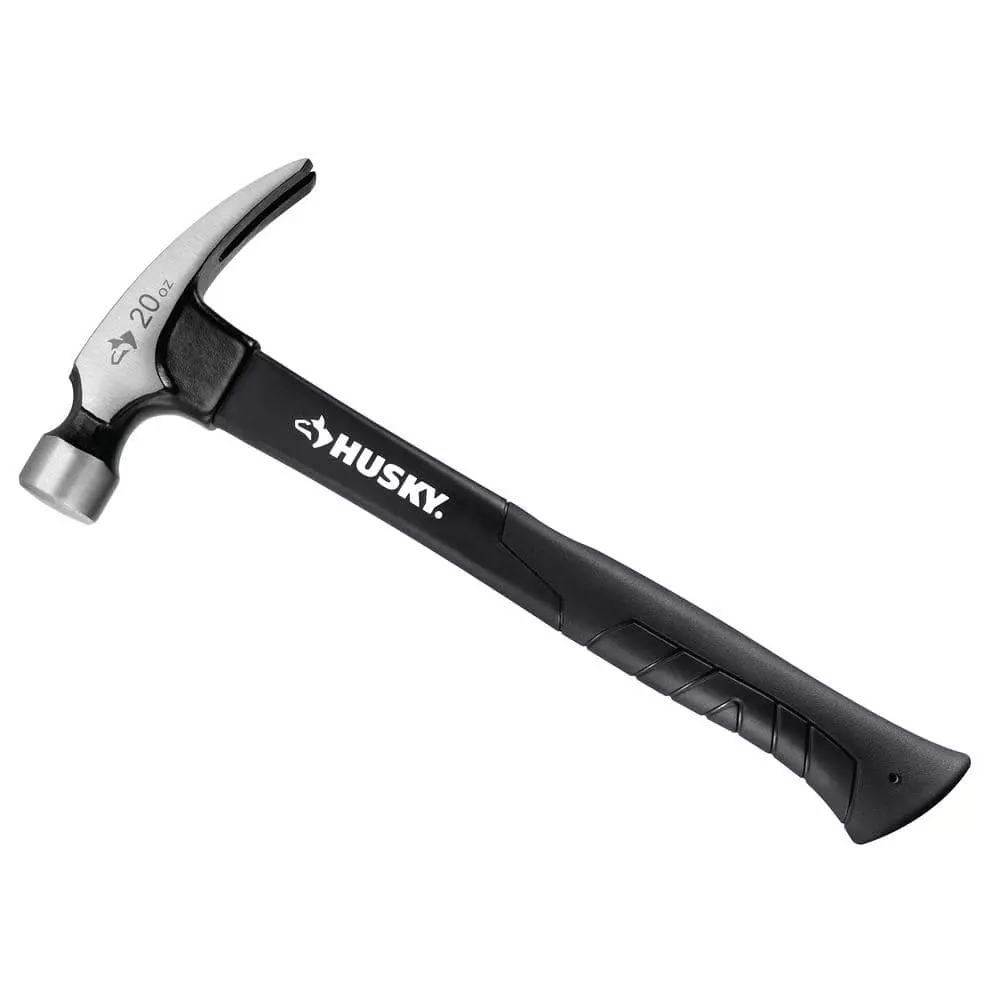 Husky 20 oz. Fiberglass Rip Claw Hammer 3 Husky 20 oz. Fiberglass Rip Claw Hammer