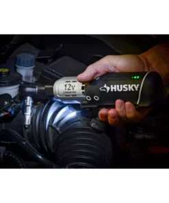 Husky 3/8 in. Drive 12-Volt Lithium-Ion Cordless Ratchet -FixPro Store husky cordless ratchets h38cprat 66 1000