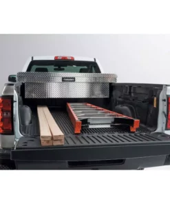 Husky 71.36 in. Diamond Plate Aluminum Full Size Crossbed Truck Tool Box -FixPro Store husky crossover truck tool boxes 102100 9 01 76 1000