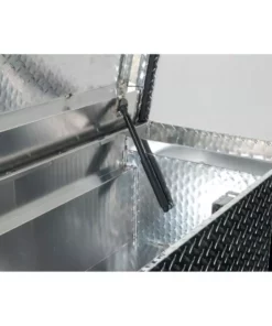 Husky 71.36 in. Diamond Plate Aluminum Full Size Crossbed Truck Tool Box -FixPro Store husky crossover truck tool boxes 102101 9 01 4f 1000