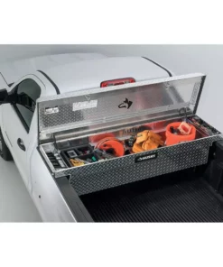 Husky 71.36 in. Diamond Plate Aluminum Full Size Crossbed Truck Tool Box -FixPro Store husky crossover truck tool boxes 102101 9 01 fa 1000