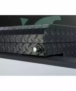 Husky 61.86 in. Matte Black Aluminum Low Profile Mid-Size Crossbed Truck Tool Box -FixPro Store husky crossover truck tool boxes 102102 53 01 76 1000