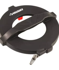 Husky 1/4 in. x 20 ft. Encased Sink Cleaner -FixPro Store husky drain cleaning 82 978 0111 40 1000
