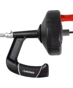 Husky 1/4 in. x 25 ft. Power Drum Auger -FixPro Store husky drain snakes 82 967 111 4f 1000