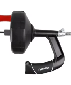 Husky 1/4 in. x 25 ft. Power Drum Auger -FixPro Store husky drain snakes 82 967 111 c3 1000