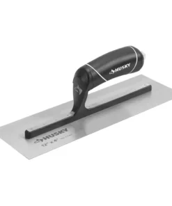 Husky 12 in. x 4 in. Pro Finishing Trowel