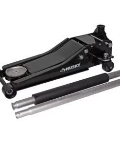 Husky 3-Ton Low Profile Floor Jack with Quick Lift