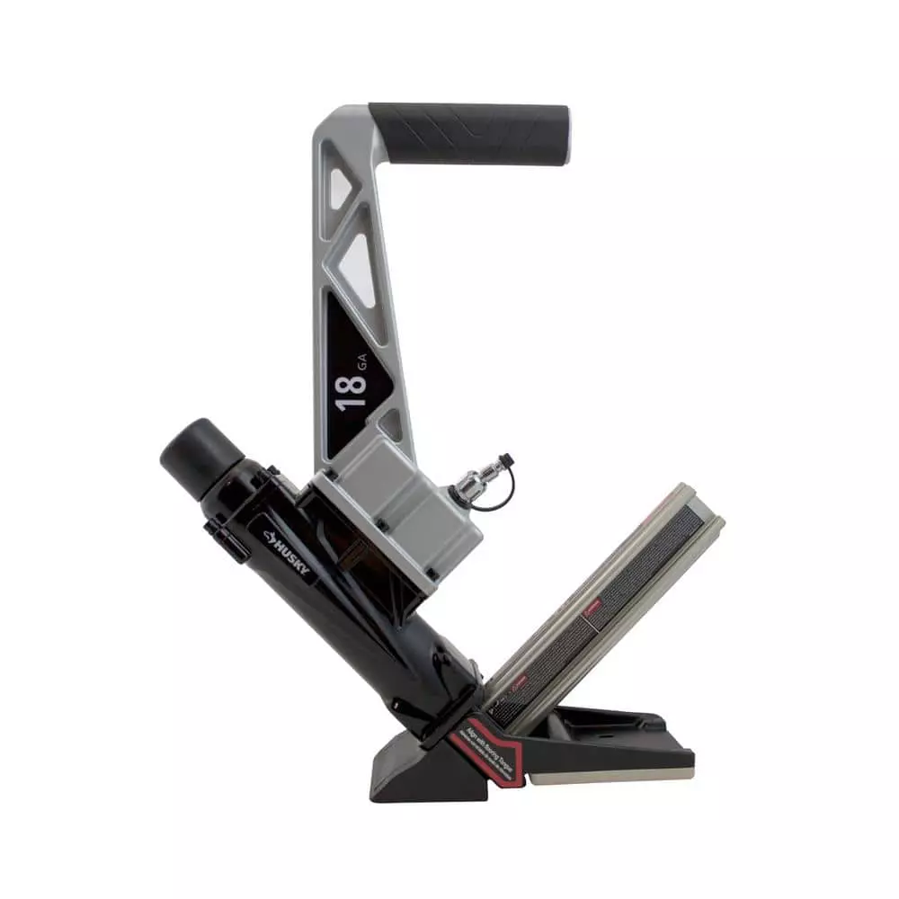 Husky Pneumatic 18-Gauge 1-3/4 in. L-Cleat Flooring Nailer 4 Husky Pneumatic 18-Gauge 1-3/4 in. L-Cleat Flooring Nailer - Image 2