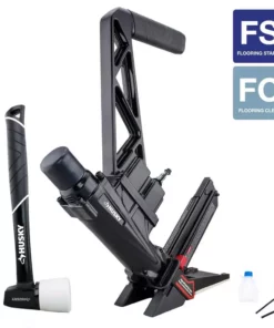 Husky Pneumatic 3-in-1 15.5-Gauge and 16-Gauge 2 in. Flooring Nailer and Stapler with Quick Jam Release -FixPro Store husky floor nailers hdufl50 c3 1000 1
