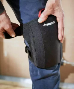 Husky Fabric Cap Foam Non-Marring Knee Pads -FixPro Store husky flooring knee pads 1h 226 4f 1000