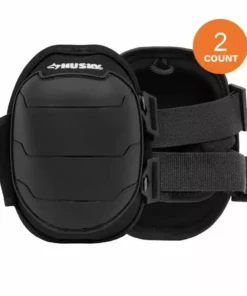 Husky Foam Hard Cap Work Knee Pad (2-Pair)