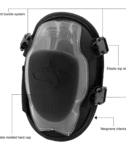 Husky Gel Hard Cap Construction Knee Pad (5-Pair) -FixPro Store husky flooring knee pads hd00147 5pk 40 1000