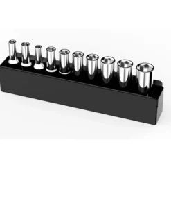 Husky 6.8 in. W Magnetic 1/4 in. Drive Deep Socket Tray -FixPro Store husky garage cabinet accessories hm14dscktry e1 1000