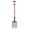 Husky 28 in. Short Wood Handle 4-Tine Spading Fork with D -Grip 1 Husky 28 in. Short Wood Handle 4-Tine Spading Fork with D -Grip -FixPro Store husky garden forks 618034 64 1000