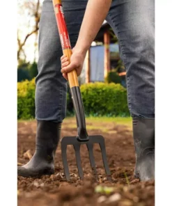 Husky 28 in. D-Grip Short Wood Handle 4-Tine Spading Garden Fork 12 Husky 28 in. D-Grip Short Wood Handle 4-Tine Spading Garden Fork -FixPro Store husky garden forks 77118 950 44 1000