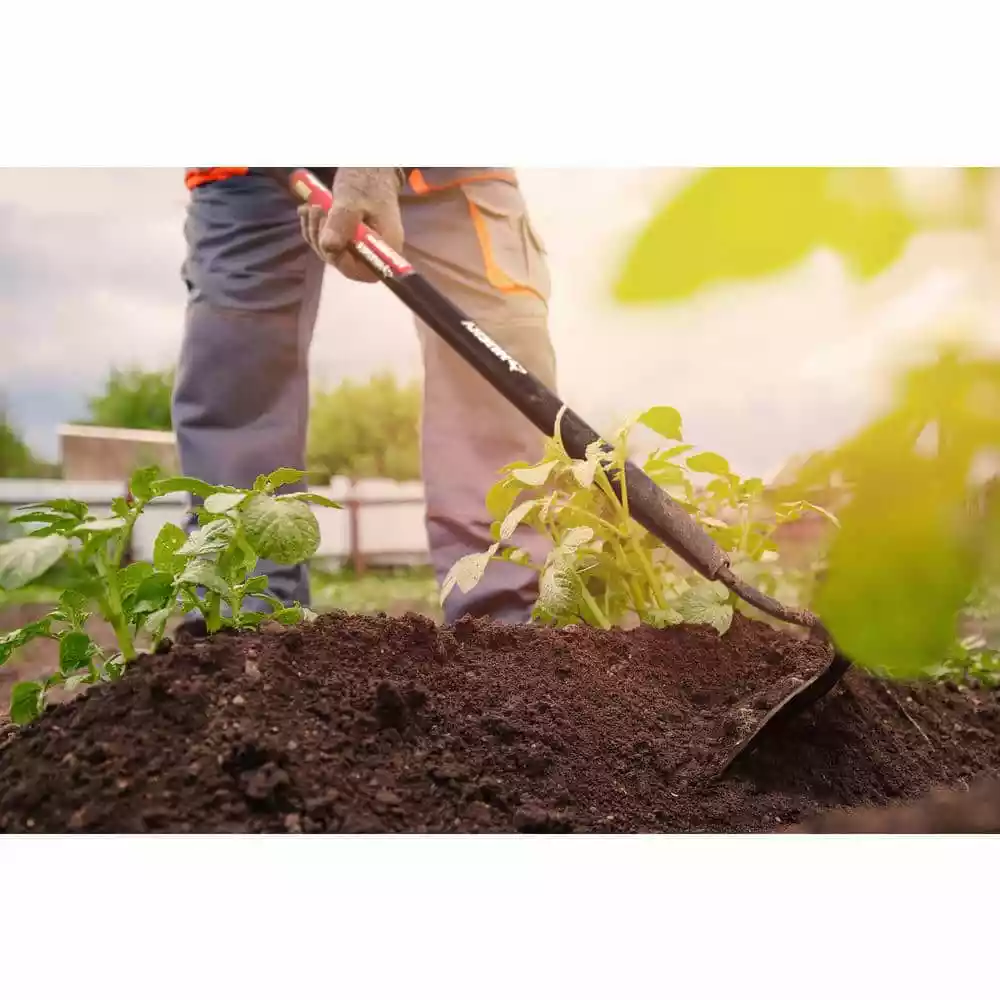 Husky 51 in. Fiberglass Handle Garden Hoe 6 Husky 51 in. Fiberglass Handle Garden Hoe - Image 4