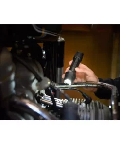 Husky 500 Lumens Tough Stainless Steel Core Multi-Setting LED Flashlight, Impact and Water Resistant with Batteries -FixPro Store husky handheld flashlights hsk1pak500psf1 44 1000