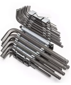 Husky SAE/Metric Ball End Hex Key Set (26-Piece) -FixPro Store husky hex key sets hbehksm26pc 1f 1000