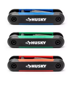 Husky SAE/Metric Folding Hex Key Set With Bonus Torx Set (3-Piece) -FixPro Store husky hex key sets hfhk3pcset c3 1000