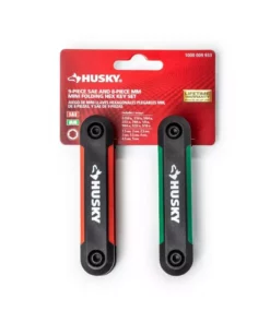 Husky Mini Folding Hex Key Set (9-Piece SAE, 8-Piece MM) 13 Husky Mini Folding Hex Key Set (9-Piece SAE, 8-Piece MM) -FixPro Store husky hex key sets hmfhksm17pcn 06 4f 1000