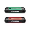 Husky Mini Folding Hex Key Set (9-Piece SAE, 8-Piece MM) 2 Husky Mini Folding Hex Key Set (9-Piece SAE, 8-Piece MM) -FixPro Store husky hex key sets hmfhksm17pcn 06 64 1000