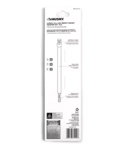 Husky Impact Socket Adapter Set (3-Piece) -FixPro Store husky impact socket sets h12iskdrapt3pc 1f 1000